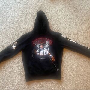 Men Boondocks Uncle Hoodie